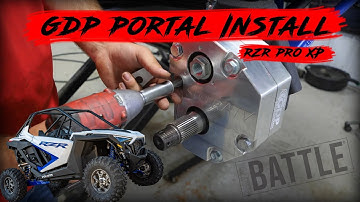 4 Inch GDP Portal Install | Polaris RZR Pro XP | SuperATV