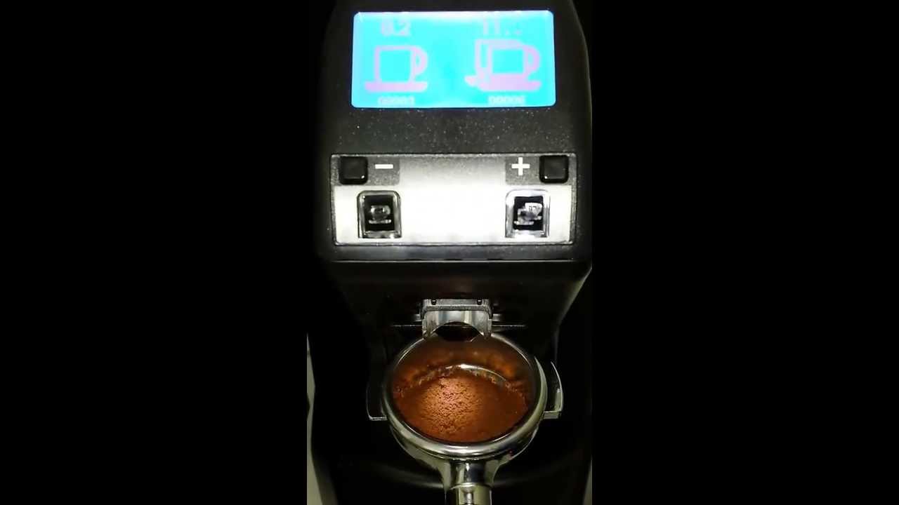 Eureka zenith club E coffee grinder test run - YouTube