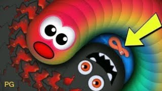 🏆 How to Get Big Fast in Worms Zone.io ⚡ Easy Method! | Wormszone Biggest Snake |🐍😱