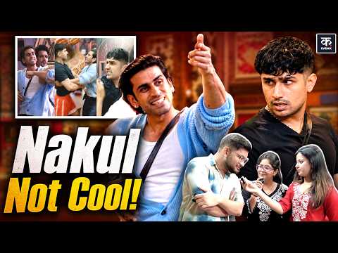 Bigg Boss 20: Nakul Dhull Vs Gullu! Heated Scuffle in the house | Qazi Tauqeer | salman