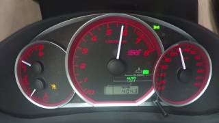 2008 Subaru WRX STI Prodrive 0180 km/h acceleration