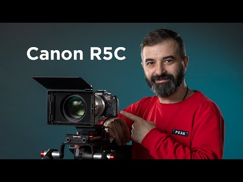 Canon R5C და მისი  განფუთვა - unboxing