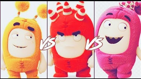 oddbods | Slick vs Fuse Vs Newt oddbods turbo run | Cartoons Games | Kids PlayGames