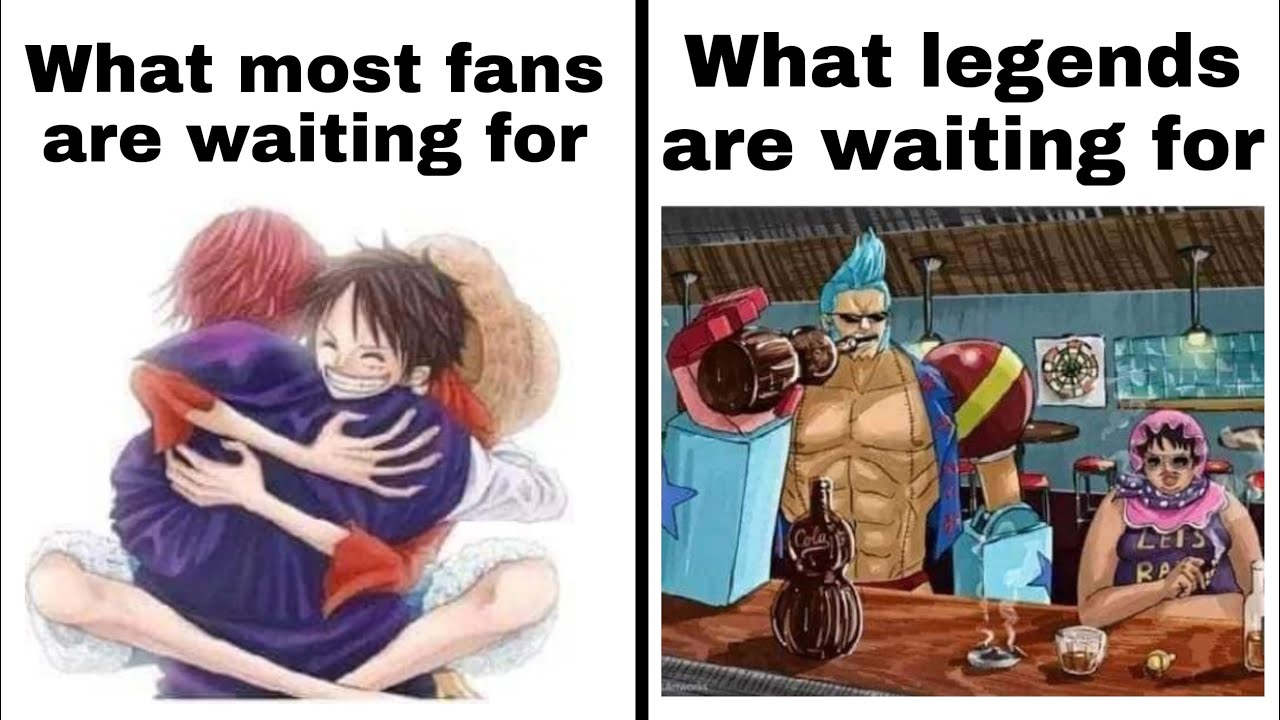 One piece fans when two pieces fans walk in : r/memes