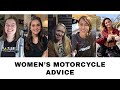 What I wish I knew before riding... 6 Women Moto Riders Respond