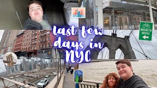 NYC VLOG PART 3 🩵 last few days in NYC! 9/11 Museum, Brooklyn Bridge🌉+ first day back home!🏠