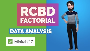 RCBD with Factorial Arrangement- Data Analysis in Minitab 17 - Dr. Rizwan Maqbool
