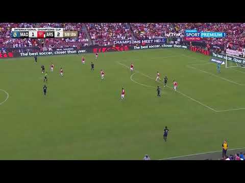 Real Madrid vs Arsenal - Champions Cup 2-2 Marco Asensio goal