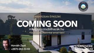 👉 ÉRKEZIK! 'SZENTENDRE GREEN DREAM' PUZZLEHOME MODULÁRIS HÁZ!