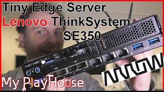 Unboxing the Lenovo ThinkSystem SE350 Edge Server - 901