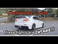 Lancer CJ 2008+ Motion tail lights Red Version Install and review - DK motion HC motion Evo X mods