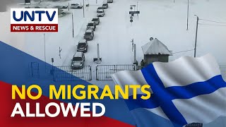Finland to close Russian border following sudden migrant surge