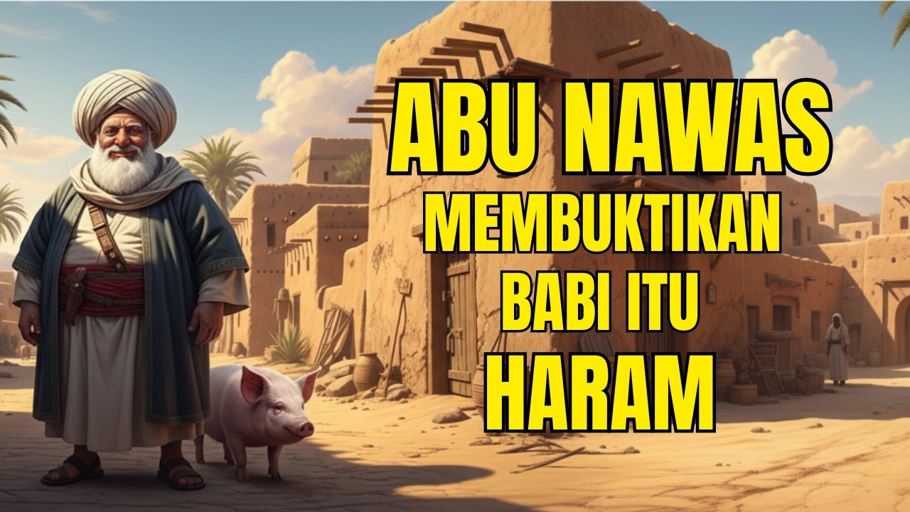 Jawaban Cerdas Abu Nawas:Mengapa Babi Haram?Bukan Soal Cacing Pita,Tapi Soal Iman! – Kisah Abu Nawas
