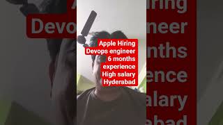 Apple Hiring DevOps Engineers in Hyderabad | AWS Kubernetes DevOps Jobs