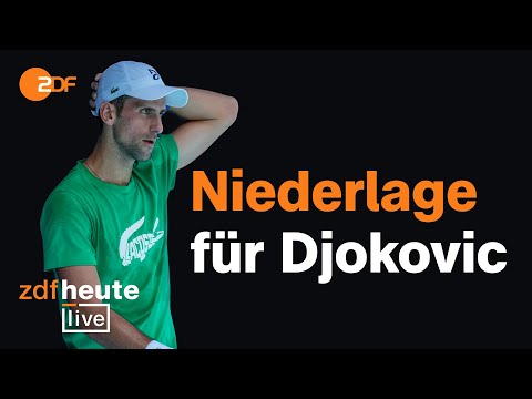 Australien entzieht Djokovic Visum - Wie es jetzt weiter geht | ZDFheute live
