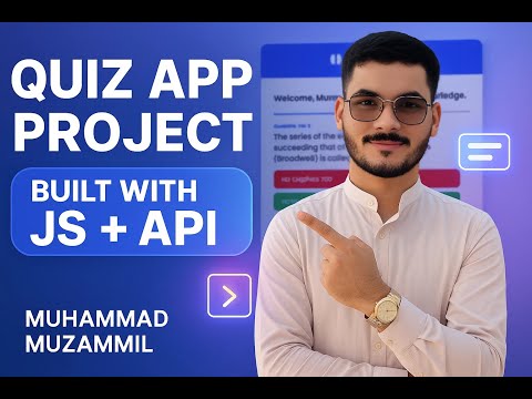 Build a Quiz App with JavaScript and Open Trivia API | Real-Time Questions | Beginner Web Project