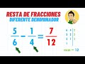 Quiz sobre Suma de Fracciones