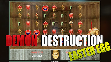 Doom 4 | MINI-GAME Demon Destruction Easter Egg (Demon Destruction Mini-Game Location)