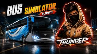 Bus Simulator Ultimate Gameplay 😱 Driving India's Fastest Luxury Bus at Night! | Android 2026 screenshot 5