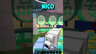 Mr Beast Vs Nico Vs Cash: Minecraft Parkour #Shorts #Minecraft #Gaming