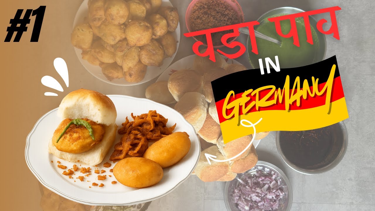 Making Vada Pav in Germany 🇩🇪 | Indian Street Food