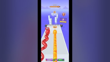Snake Run Race 3D Running Game - Gameplay Walkthrough Part 1 Levels 1-15 (iOS, Android Gameplay)