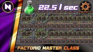 End Game Megabase LOGISTIC(GREEN) SCIENCE 22.5 / sec | Factorio Tutorial/Guide/How-to