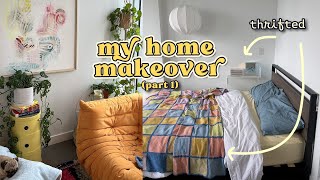 my thrifted home makeover (part 1)