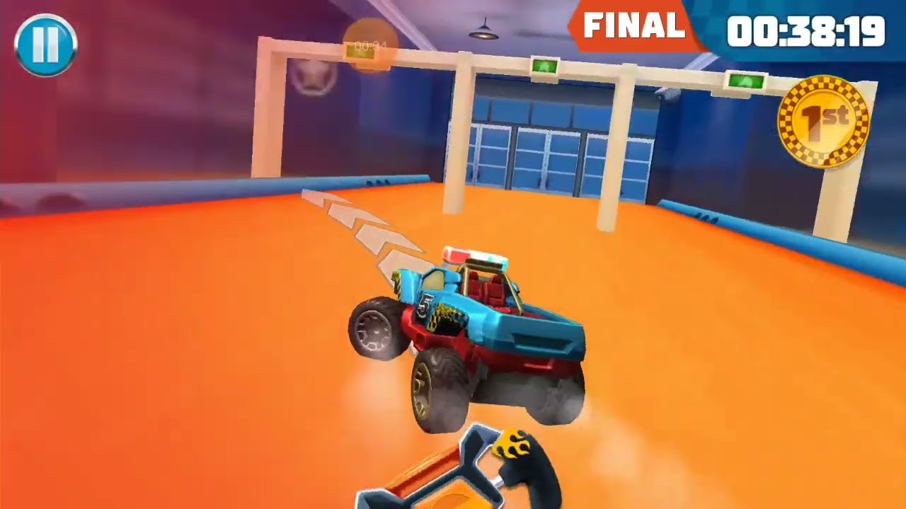 CALL SECURITY!!! |Hot Wheels Unlimited Video Of Dawgzilla In Police Station