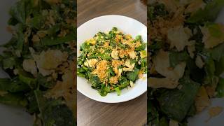 How to make delicious stir-fried morning glory with eggs that aren't tough - Southern Thai food 🌿...
