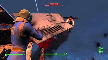 Fallout 4 vertibird attack