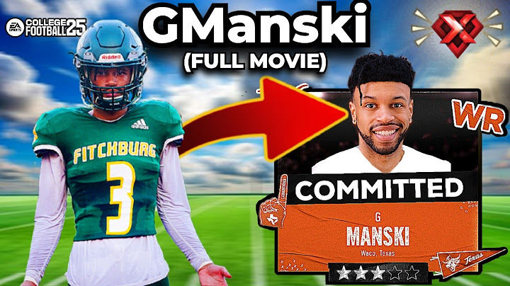 I Put Myself in College Football 25! (FULL MOVIE)