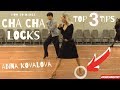 Anna Kovalova | How to Dance Cha Cha Lock Steps ( Forward ) Latin Ballroom Lesson