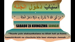 🔴 LIVE | Sababu za Kuingizwa Jannah. Ust. Abu Mu’adh Uthman Umar As Salafy