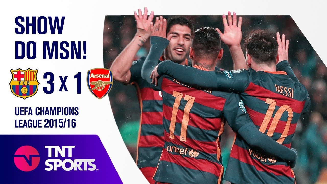 Barcelona 3 x 1 Arsenal – Melhores Momentos – Oitavas de Final da Champions League 2015/16