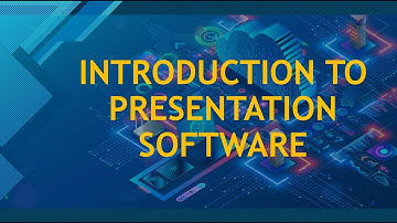 PRESENTATION SOFTWARE