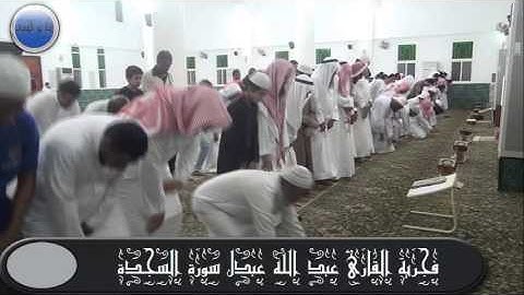 فجرية القارئ عبد الله عبدل سورة السجدة