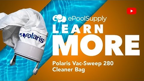 Polaris Vac-Sweep 280 Cleaner Bag - Quick Fix