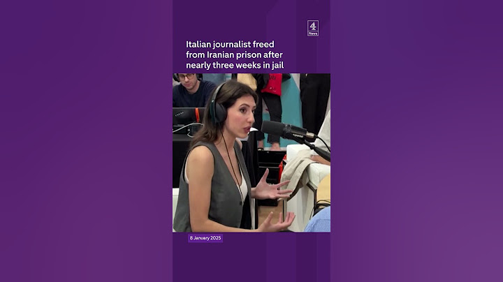 Journalist freed from Iranian jail