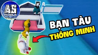 Anh Chàng Tàu Giúp Cả Team Phá Đảo | Human Fall Flat | AS Mobile Gamer