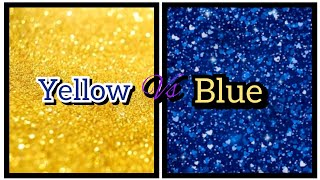 Yellow 💛 vs Blue 💙 heels 🩰/ cake 🎂/dress 👗 /phone 🤳 etc... #viral