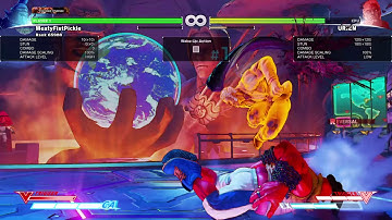 Birdie Safe Option Against Urien Ex Dangerous Headbutt and Other Wakeup Options