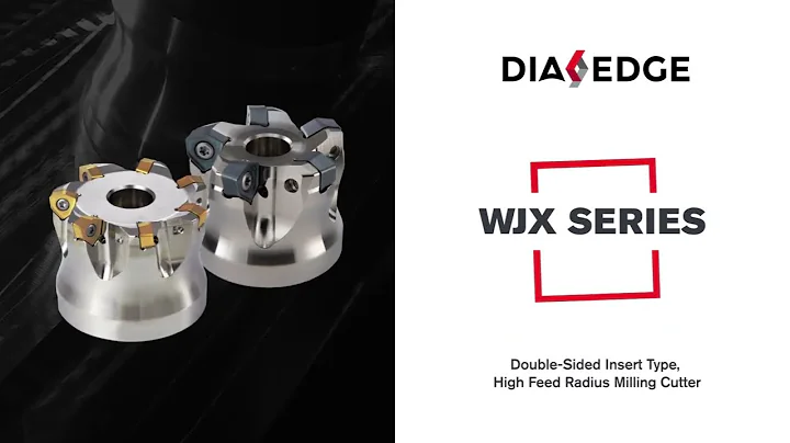 DIAEDGE WJX Series Double-Sided Insert Milling Cutter for High-Efficiency Machining