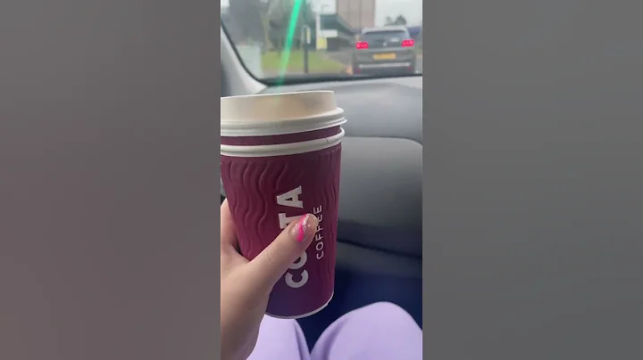 day in the life drinking coffee and eating