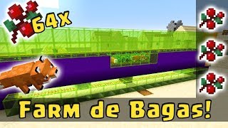 A Pior Ou Melhor Farm De Bagas Do Minecraft? Sweet Berries Infinitas