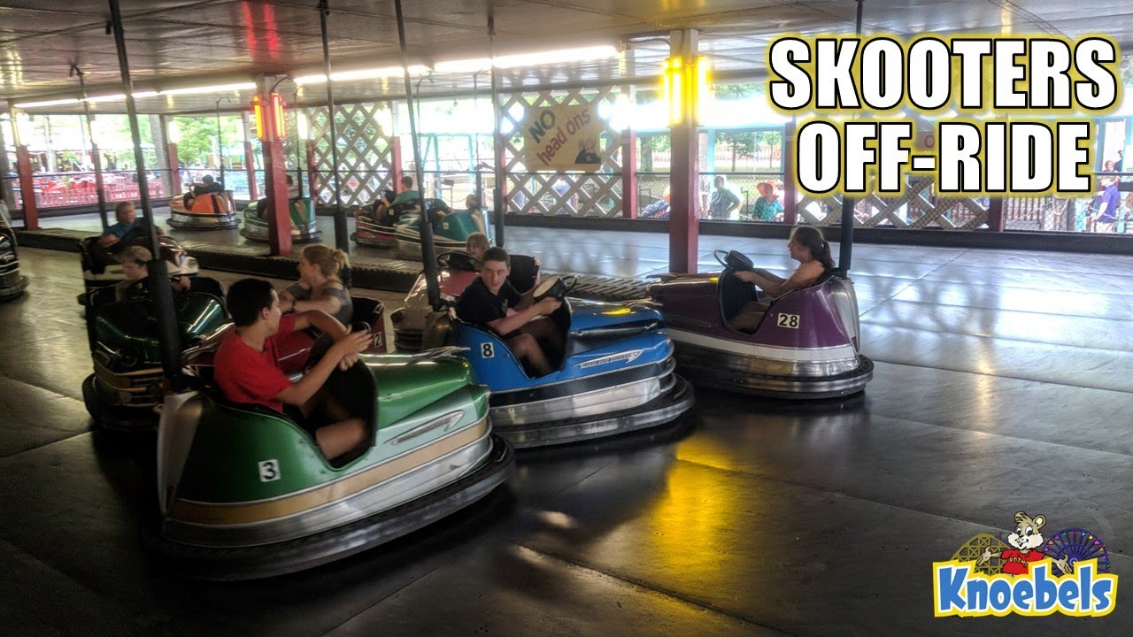 Skooters Off-Ride Footage, Knoebels Lusse Bumper Cars | Non-Copyright