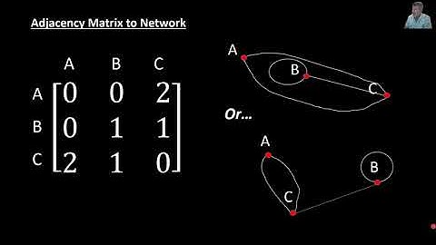 Adjacency Matrices and Networks
