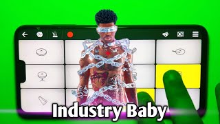 Lil Nas X - INDUSTRY BABY On Walkband | Piano Cover By SB GALAXY screenshot 2