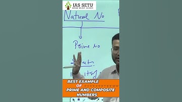 ✌Best Example || Of || 🔍Prime & Composite Numbers || By Amit sir || #amitgarg #iassetu #upsc2023 💯