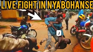 LIVE FIGHT IN NYABOHANSE AGAIN! @iam_Hosea INTRUDING@davyjnr3009 PROJECTS SUBSCRIBERS INTROUBLE!